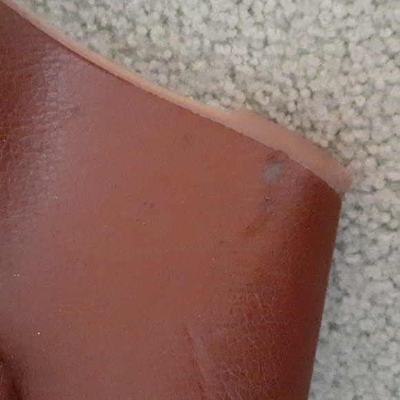 2/$12 Brown wedge heels, size 9 - Picture 6 of 8